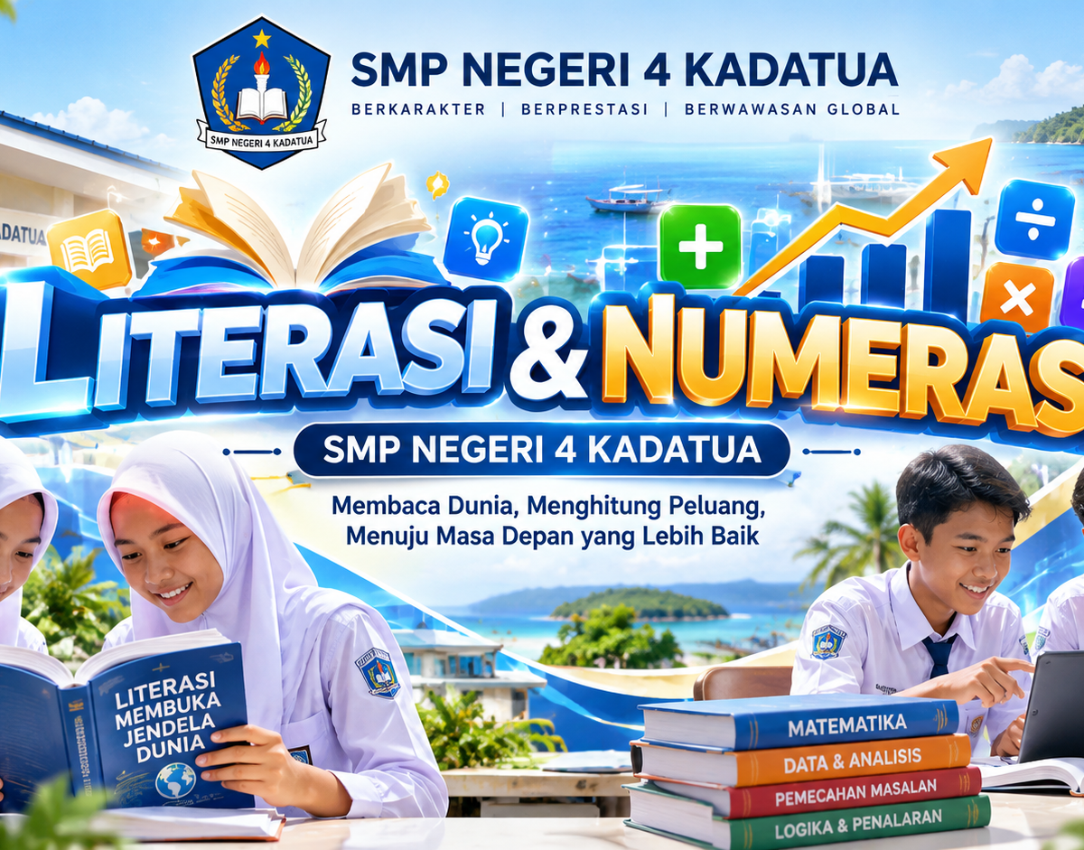 Strategi SMPN 4 Kadatua untuk meningkatkan kemampuan Literasi dan Numerasi Peserta Didik